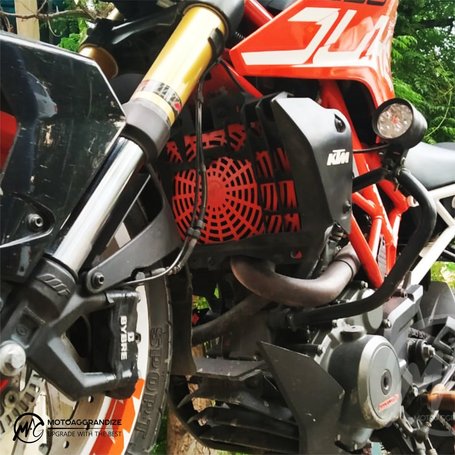 Radiator Guard/ Radiator Grill for KTM Duke and RC 125 | 200 | 250 | 390 (Gen 1 & 2)