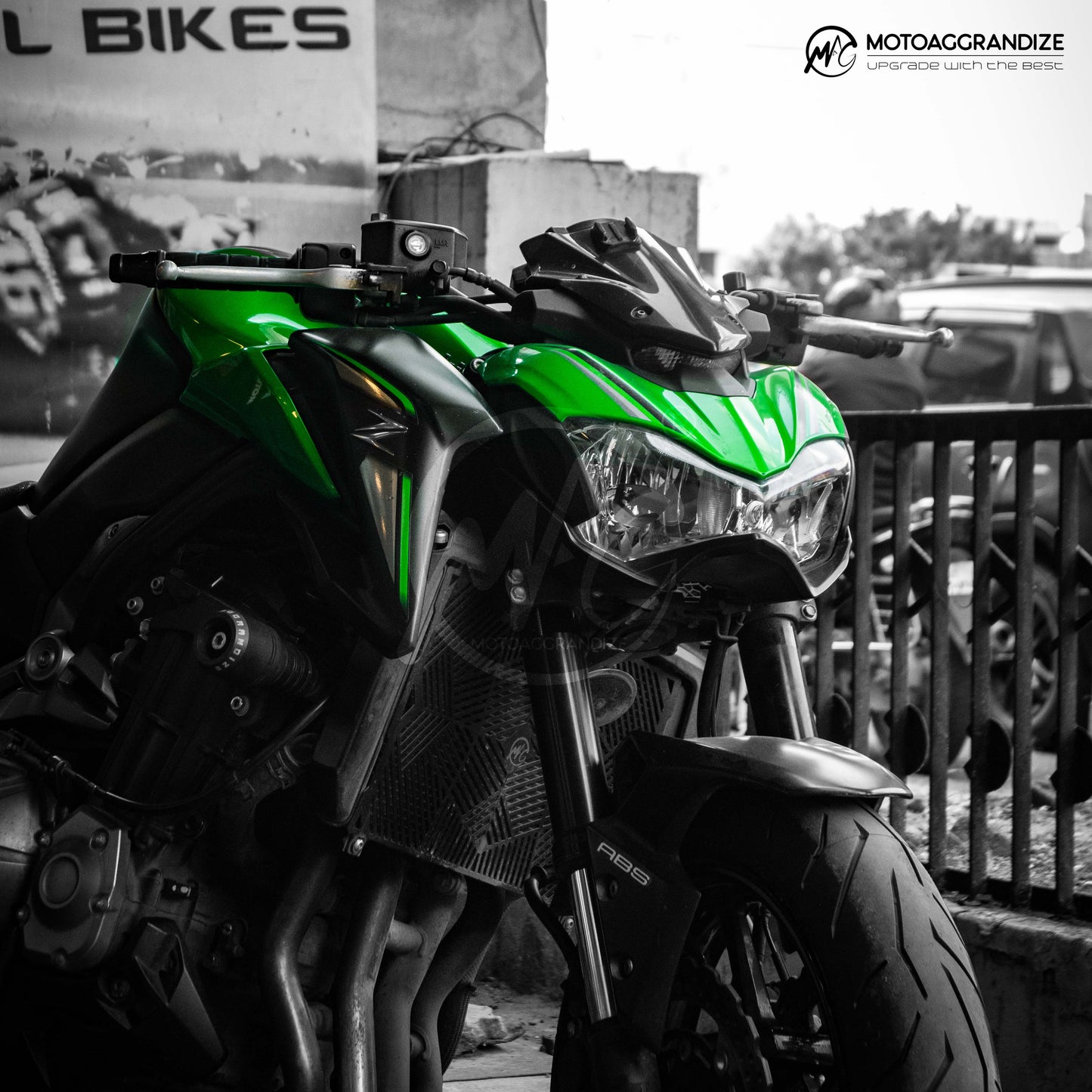 Kawasaki Z900 Combo | Frame Sliders, Radiator Guard, Tail Tidy